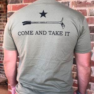 Come and Take It-Olive Tshirt